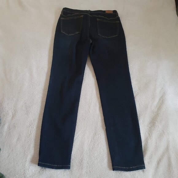 Judy Blue Women's Size 9 (29) Dark Wash Skinny Fit Pull On Denim Jeans - Picture 7 of 12